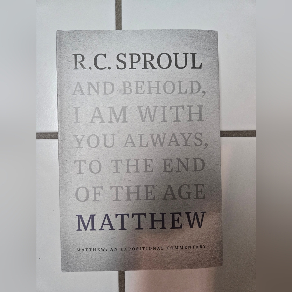 R. C. Sproul Matthew: An Expositional Commentary